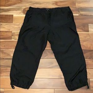 Eileen Fisher Silk Cropped Pants